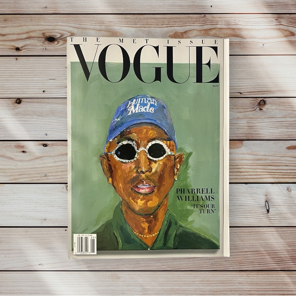 Vogue Magazine May 2025 The Met Issue Pharrell Williams Cover
